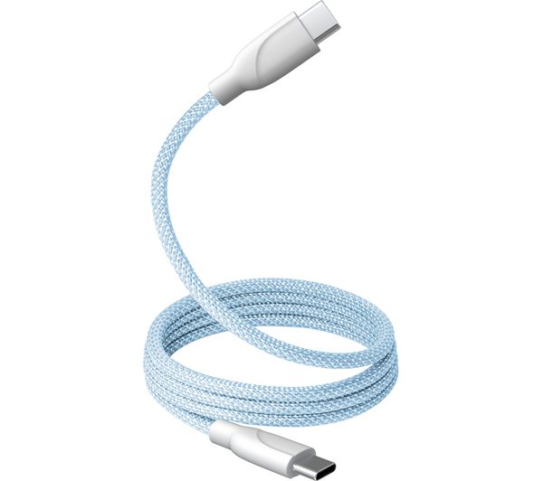 An image of GOJI Braided Magnetic USB Type-C Cable - 1 m, Blue