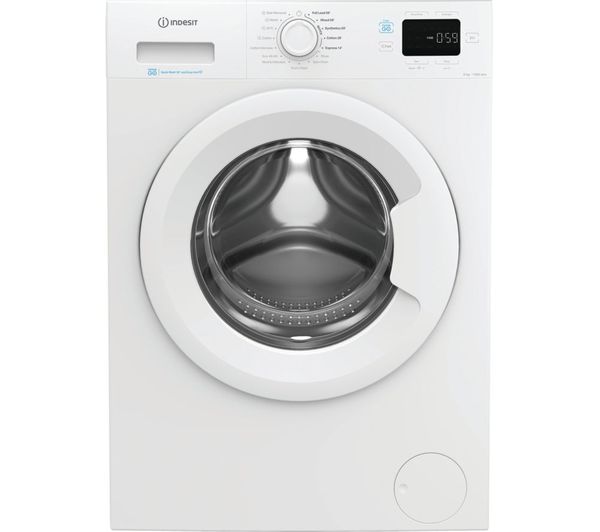 An image of INDESIT Push&Go IP 946 PUSH&GO UK 9 kg 1400 Spin Washing Machine - White