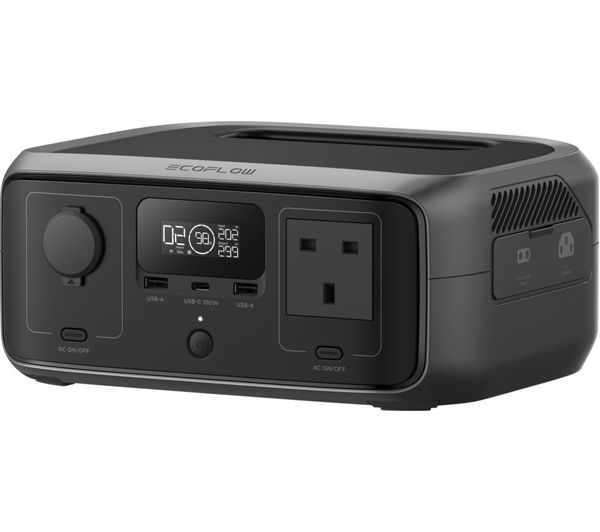 Ecoflow River 3 Ups 245 Wh Portable Power Station Black