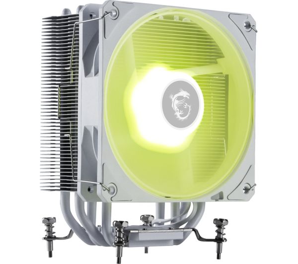 An image of MSI MAG COREFROZR AA13 120 mm CPU Cooler - RGB LED, White