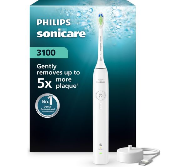 An image of PHILIPS Sonicare 3000 HX4031/21 Electric Toothbrush - White