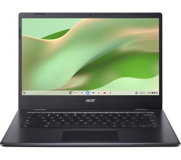 An image of ACER 314 14" Chromebook - Intel® Celeron®, 64 GB eMMC, Black