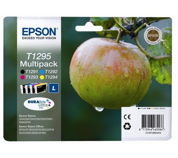 Epson 35XL / 35 High Capacity 4 Colour Ink Cartridge Multipack -  (C13T35994010 Padlock)