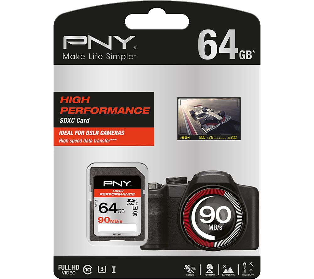 PNY 64GBHC10 Performance Class 10 SD Memory Card review