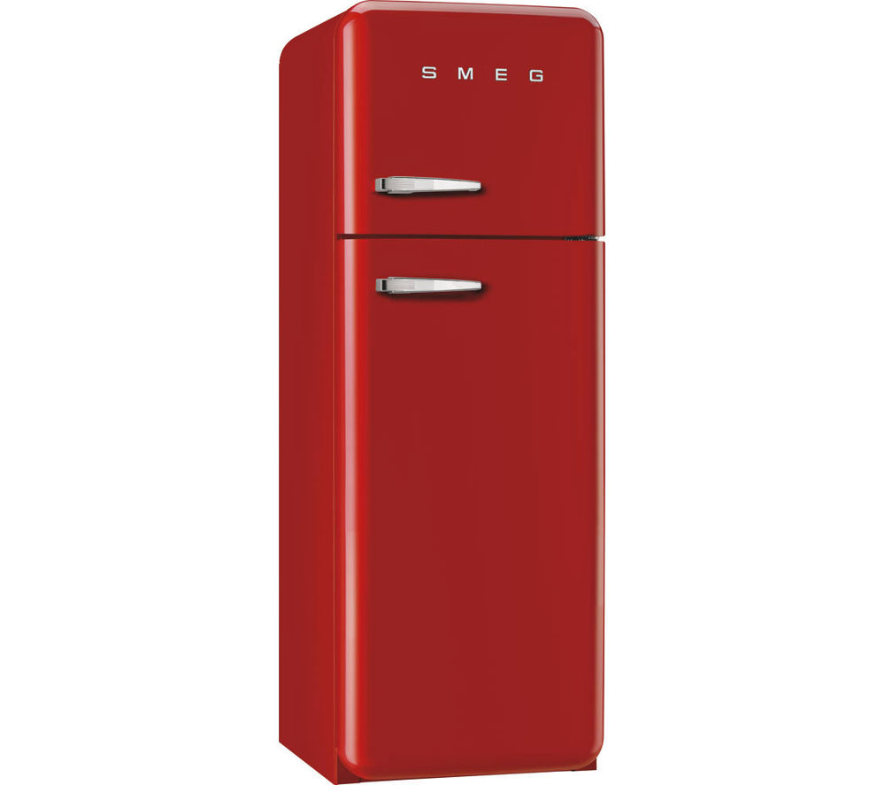 SMEG FAB30RFR Fridge Freezer - Red, Red Review - Review Electronics