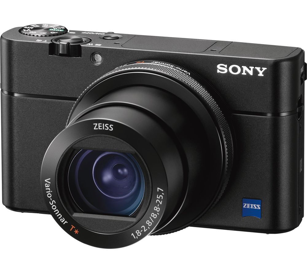 SONY Cyber-shot DSC-RX100M5 High Performance Compact Camera – Black, Black
