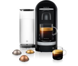 NESPRESSO by Krups Vertuo Plus XN900840 Coffee Machine - Piano Black