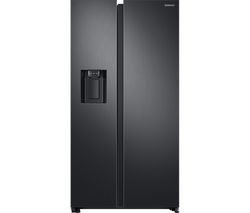 SAMSUNG RS8000 RS68N8340B1/EU American-Style Fridge Freezer - Black Steel