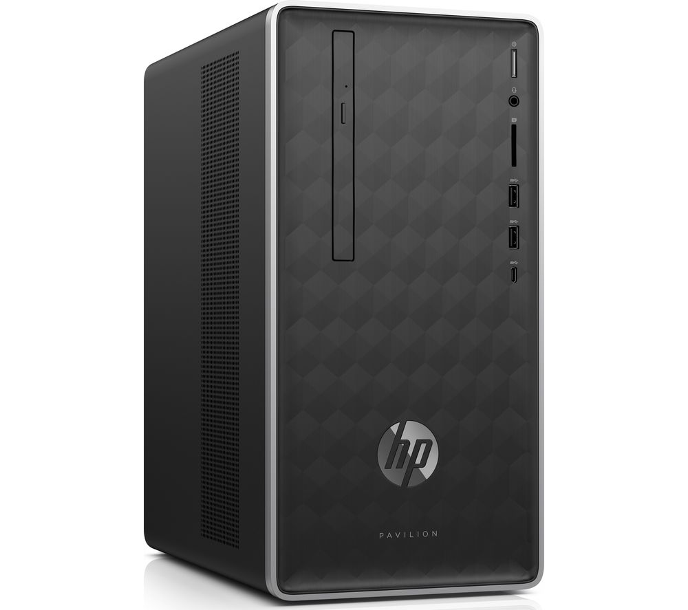 HP Pavilion 590-a0005na Intel® Celeron Desktop PC – 1 TB HDD, Grey, Grey