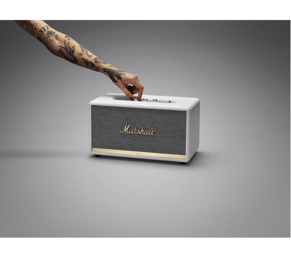 MARSHALL Stanmore II Bluetooth Speaker - White - S10219553@DSG