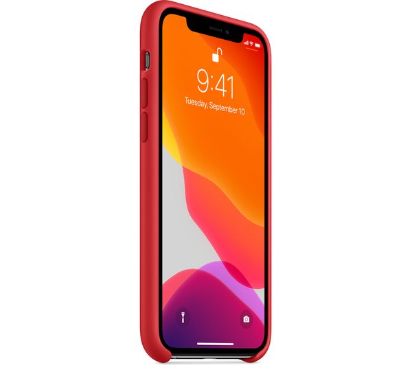 Buy APPLE iPhone 11 Pro Silicone Case (PRODUCT)RED Free Delivery