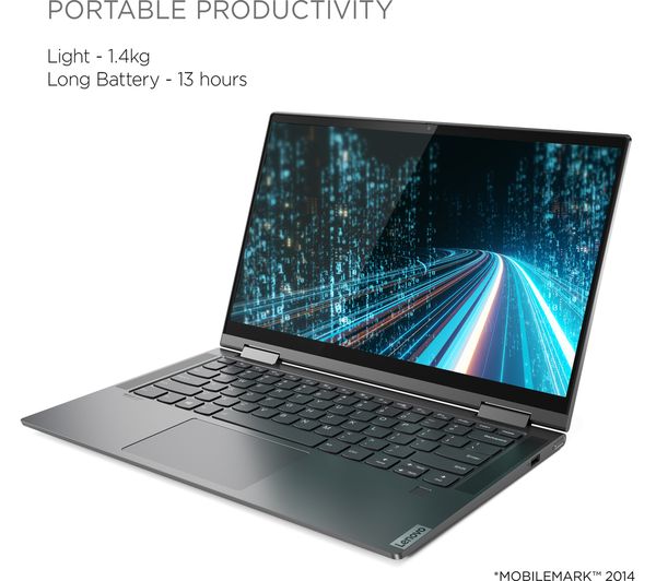 Buy Lenovo Yoga C740 14 2 In 1 Laptop Intel® Core™ I7 512 Gb Ssd Grey Free Delivery Currys 1784