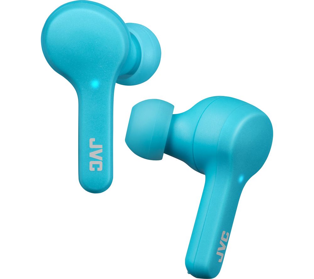 JVC Gumy HA-A7T-A-U Wireless Bluetooth Earphones - Blue, Blue