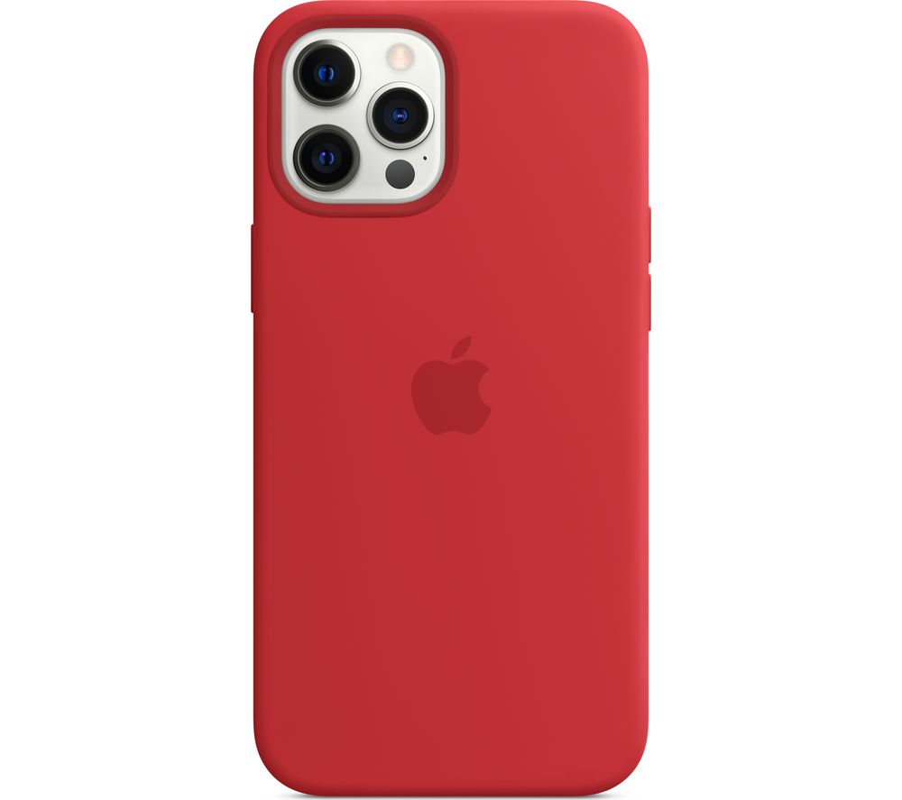 Apple iPhone 12 Pro Max Silicone Case with MagSafe - (PRODUCT)RED 0
