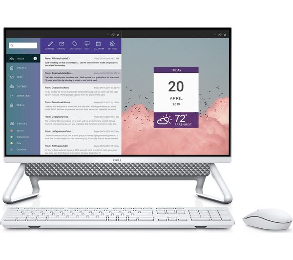 Dell Inspiron24 5400 一体型 i3 SSD512GB DELL Inspiron AIO 5400 23.8