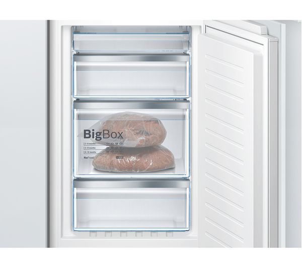 bosch series 6 integrated fridge freezer 50 50