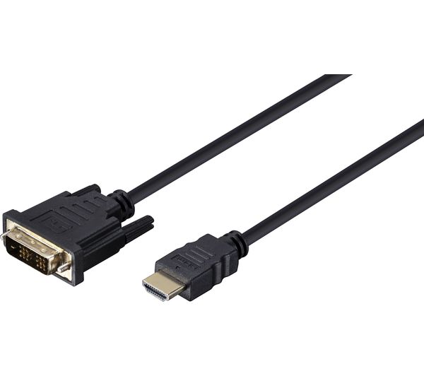 Image of LOGIK LHDMDVI23 DVI to HDMI Cable - 1.8 m