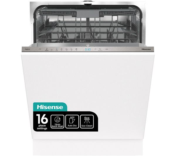 Image of HISENSE HV643D60UK Full-size Fully Integrated Dishwasher
