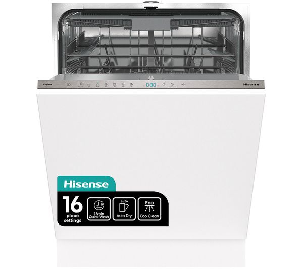 Hisense Hv643d60uk Full Size Fully Integrated Dishwasher