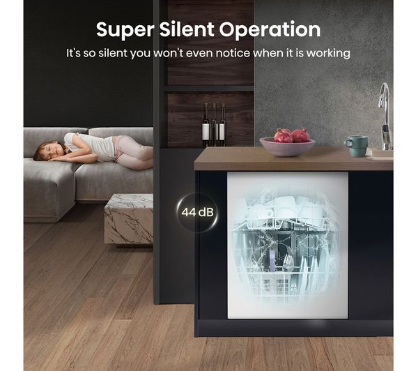HV643D60UK HISENSE HV643D60UK Fullsize Fully Integrated Dishwasher