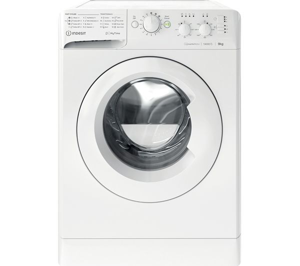Image of INDESIT MTWC 91495 W UK N 9 kg 1400 Spin Washing Machine - White