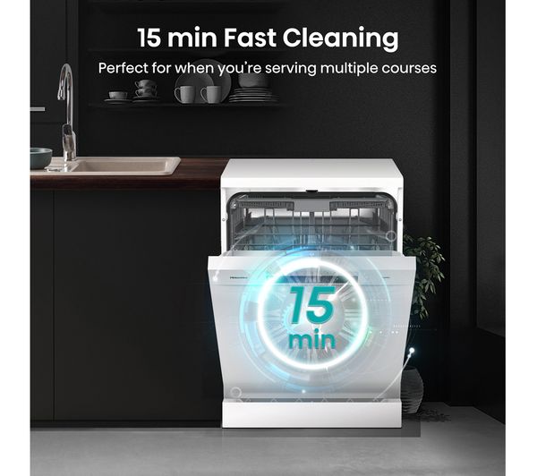 HS673C60WUK HISENSE HS673C60WUK Full Size WiFienabled Dishwasher