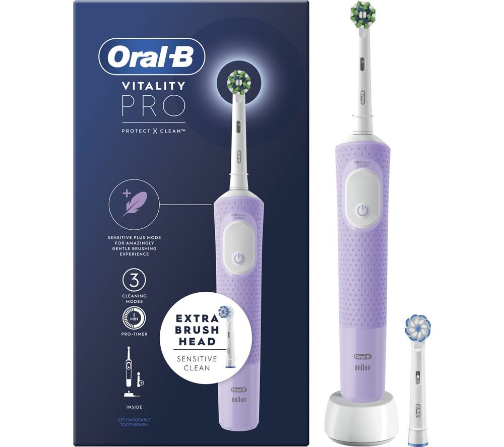 Vitality Pro Electric Toothbrush - Lilac