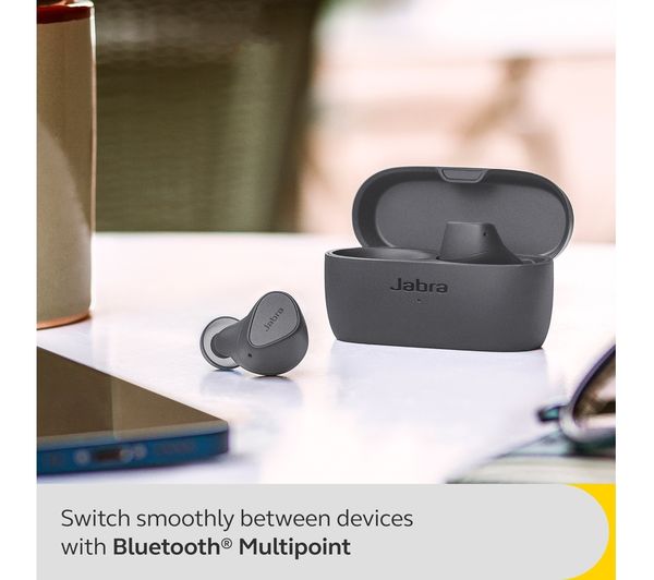 JABRA Elite 4 Wireless Bluetooth Noise-Cancelling Earbuds - Dark