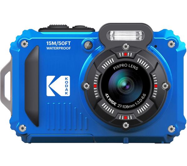 Kodak Pixpro Wpz2 Tough Compact Camera Blue