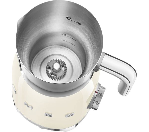 MFF11CRUK SMEG MFF11CRUK Electric Milk Frother Cream Currys Business