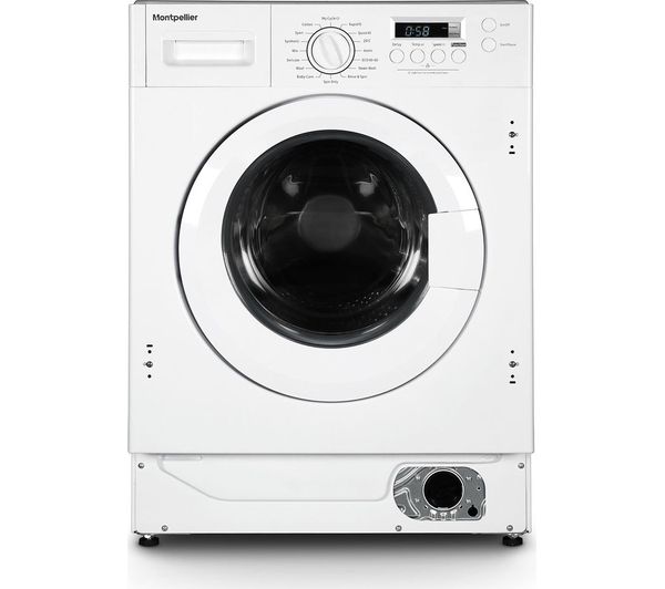 Montpellier Mbiwm814 Integrated 8 Kg 1400 Spin Washing Machine