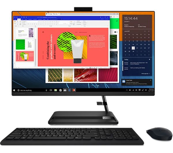 LENOVO IdeaCentre AIO 3 27" All-in-One PC - AMD Ryzen 5, 1 TB SSD, Black