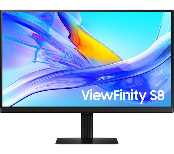 Samsung Viewfinity S8 Ls27d800uauxxu 4k Ultra Hd 27 Ips Lcd Monitor Black