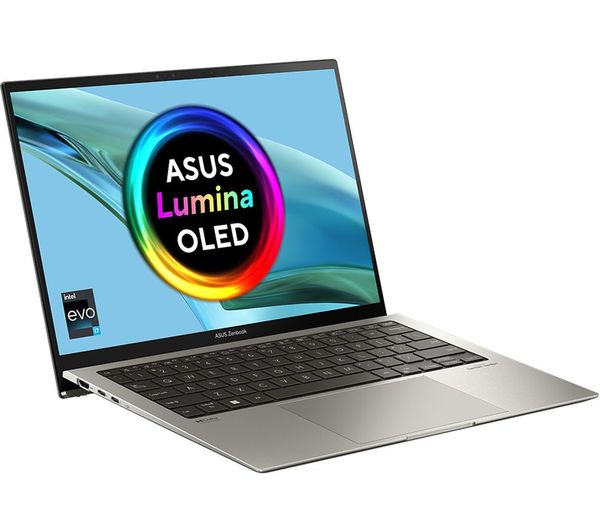 Zenbook S 13 OLED 13.3" Refurbished Laptop – Intel® Core™ i7, 1 TB SSD, Grey (Very Good Condition)