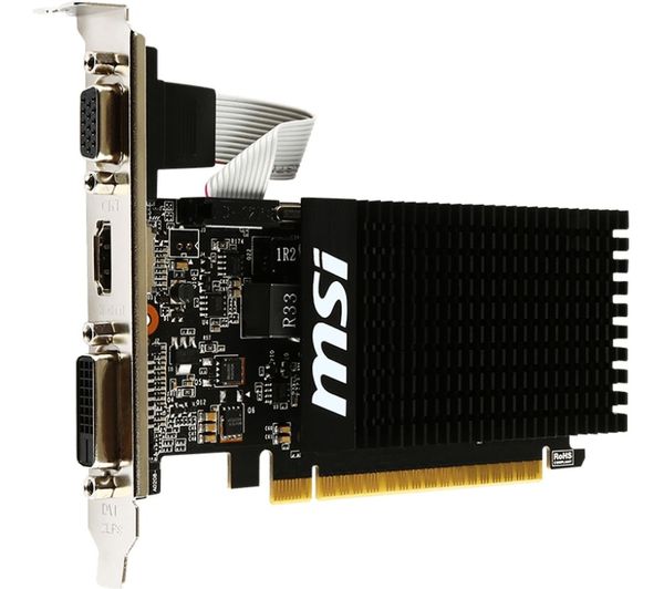 An image of MSI GeForce GT 710 2 GB Graphics Card