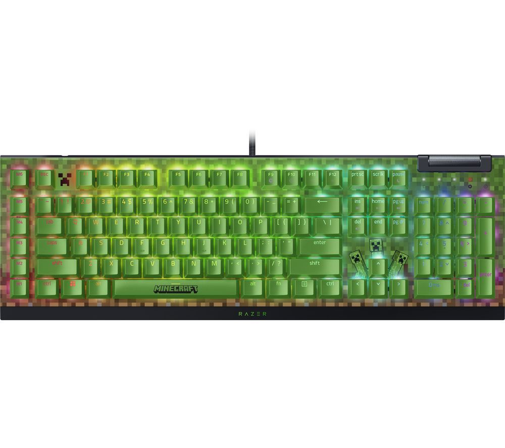 Blackwidow V4 X Mechanical Gaming Keyboard - Minecraft Edition