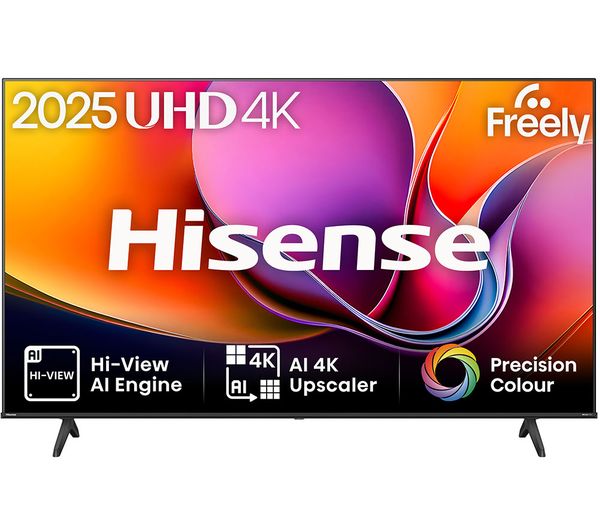 HISENSE A6Q 55" LED 4K HDR Smart TV with Freely - 55A6QTUK