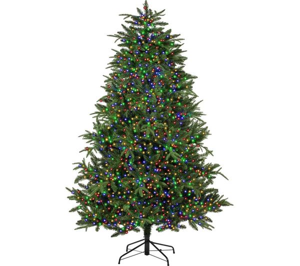 An image of PREMIER TreeBrights 750 Multi-colour LED String Lights with Timer - 18.7 m