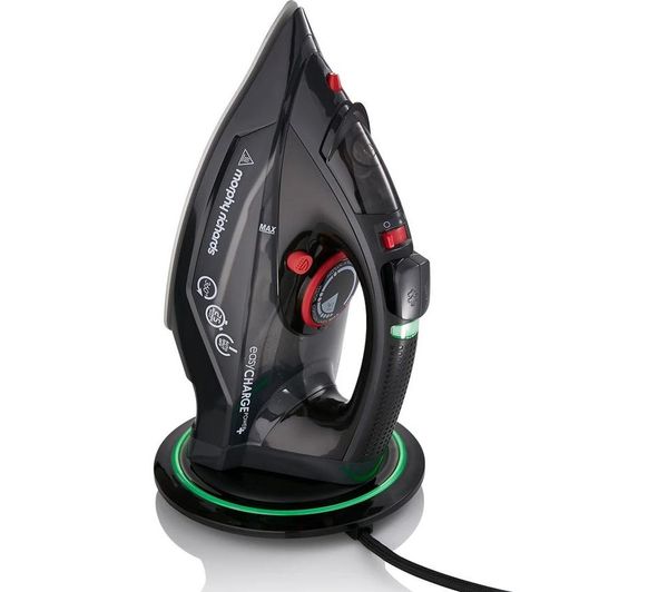 Morphy Richards Easycharge Power Cordless Steam Iron Black