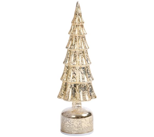 An image of SMART GARDEN Three Kings InLit Spinning WonderTree Christmas Light - 34 cm, Gold