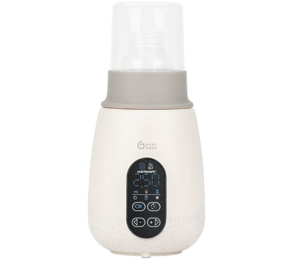An image of BABYMOOV NutriSmart 5 in 1 Bottle Warmer & Steriliser - White