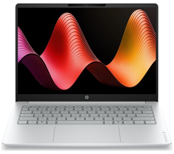 An image of HP OmniBook 3 14" Laptop - AMD Ryzen 7, 512 GB SSD, Silver
