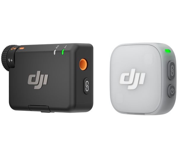 DJI Mic Mini 2 (1 TX + 1 RX) Wireless Microphone Kit - Grey & Black