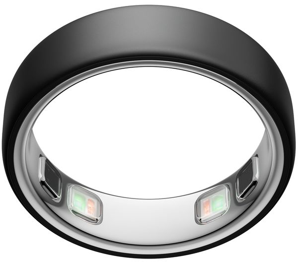 An image of OURA Ring 5 - Stealth, Size 9