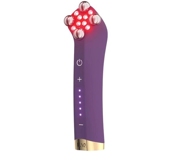 An image of FOREO FAQ 402 Microcurrent & LED Light Therapy Toning Device - Purple