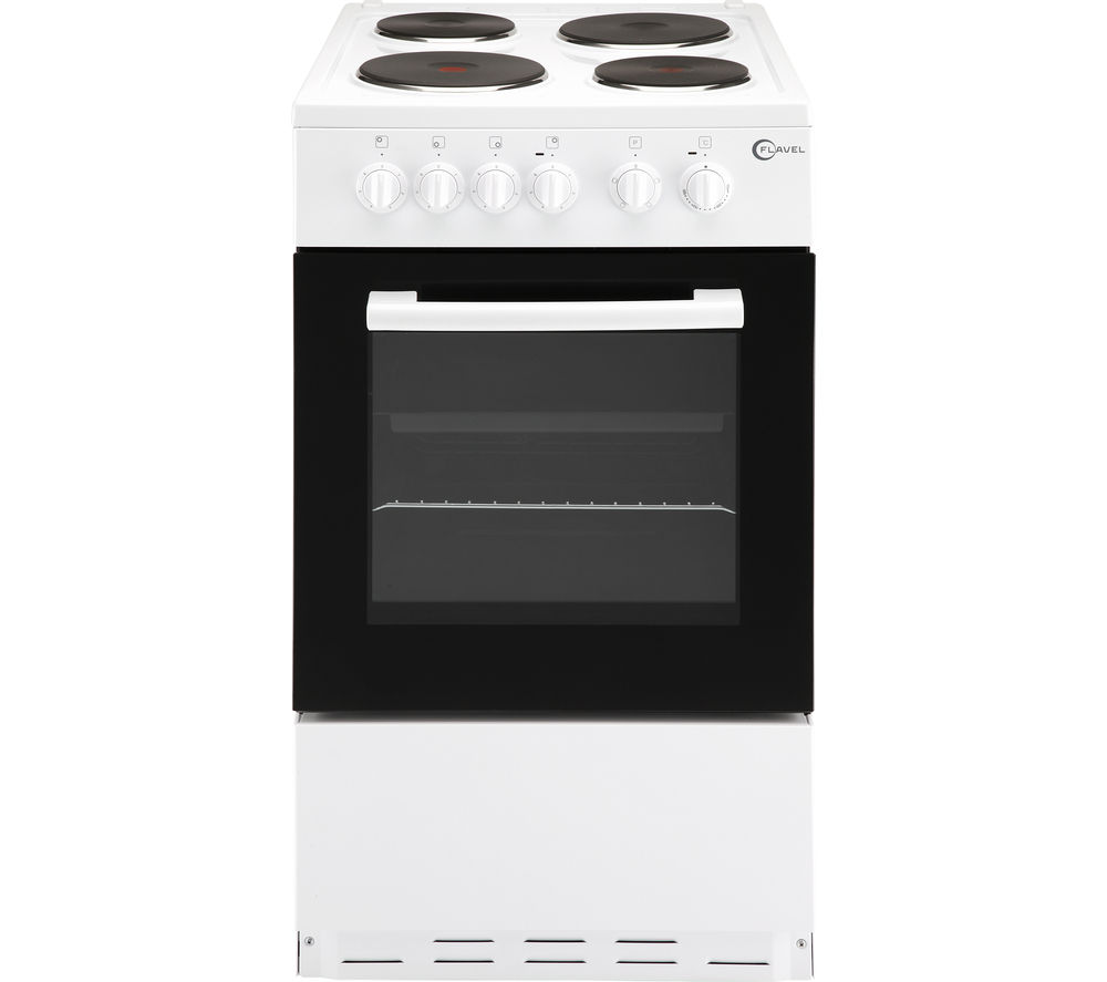 FLAVEL FSBE50W 50 cm Electric Cooker – White, White