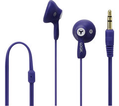 LOGIK Gelly LGELPUR16 Headphones – Purple