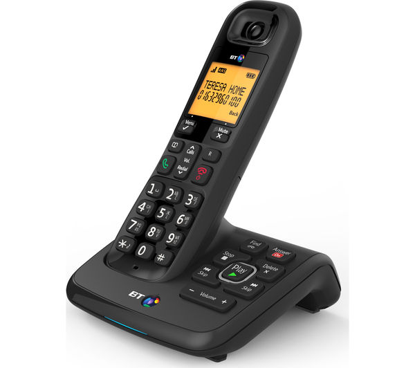 Bt Xd56 Cordless Phone With Answering Machine Currys Business