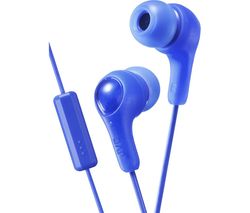 JVC HA-FX7M Gumy Plus Headphones – Blue