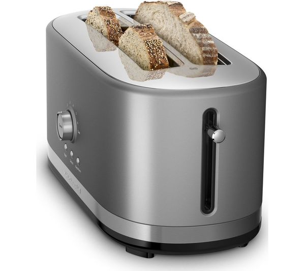 Buy KITCHENAID 5KMT4116BCU 2Slice Toaster Silver Free Delivery